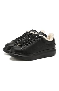 Кожаные кеды Alexander McQueen