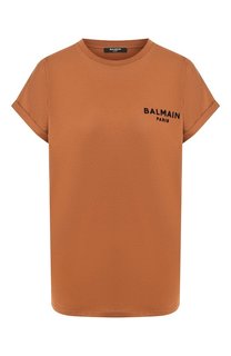 Хлопковая футболка Balmain