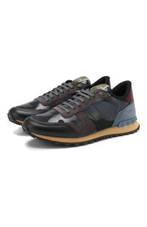Комбинированные кроссовки Valentino Garavani Rockrunner Valentino