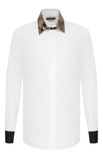 Хлопковая сорочка Dolce & Gabbana