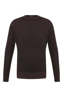 Свитер из смеси кашемира и шелка Ermenegildo Zegna