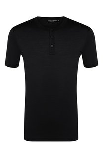 Шелковая футболка Dolce & Gabbana
