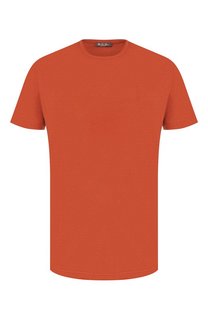Футболка из смеси шелка и хлопка Loro Piana