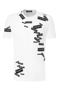 Хлопковая футболка Dolce & Gabbana