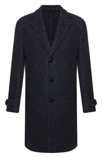 Пальто из смеси шерсти и кашемира Ermenegildo Zegna
