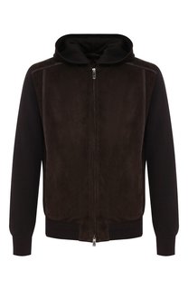 Замшевый кардиган Zegna Couture