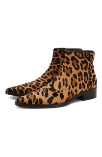 Кожаные ботинки Zanzara Dolce & Gabbana