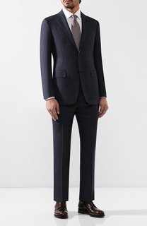 Костюм из смеси шерсти и шелка Ermenegildo Zegna