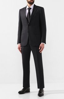 Костюм из смеси шерсти и шелка Ermenegildo Zegna