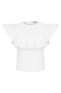 Хлопковый топ REDVALENTINO