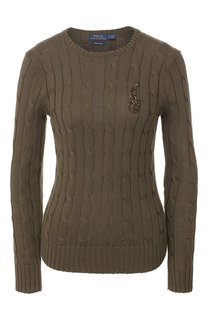 Хлопковый пуловер Polo Ralph Lauren