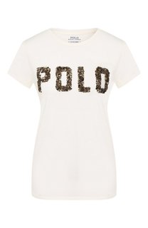 Хлопковая футболка Polo Ralph Lauren