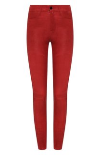 Кожаные брюки Frame Denim