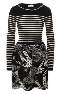 Платье из вискозы REDVALENTINO