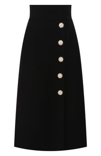 Шерстяная юбка Dolce & Gabbana
