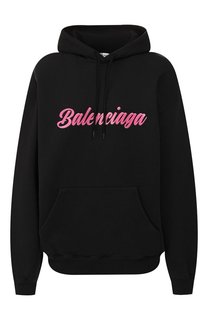 Хлопковое худи Balenciaga