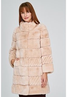 Шуба из меха кролика Virtuale Fur Collection