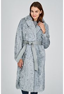 Шуба из овчины калган Virtuale Fur Collection