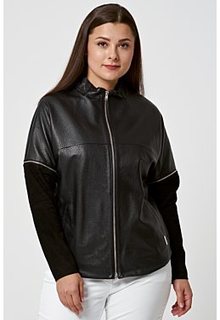 Куртка из натуральной кожи La Reine Blanche