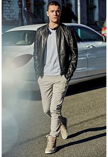 Куртка из натуральной кожи Urban Fashion for men