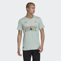 Футболка Marvel Hulk adidas Athletics