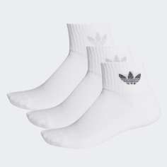 Три пары носков Mid-Cut adidas Originals