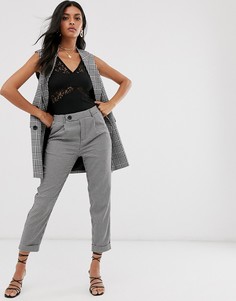 Брюки в гусиную лапку Stradivarius-Мульти