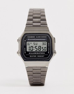 Цифровые часы в винтажном стиле Casio-Серый