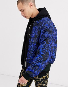 Двусторонняя дутая куртка Versace Jeans Couture-Черный
