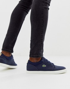 Темно-синие кроссовки Lacoste courtmaster-Темно-синий