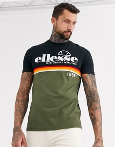 Черная футболка ellesse Brescia-Черный