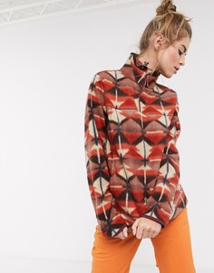 Красный флисовый топ Billabong