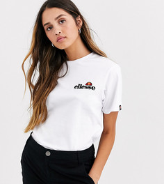 Футболка с вышитым логотипом Ellesse-Белый