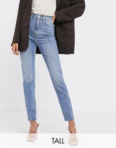 Синие свободные джинсы скинни New Look Tall-Синий