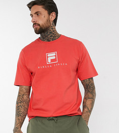 Красная футболка с логотипом Fila эксклюзивно для ASOS-Красный