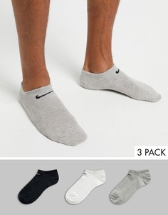 Набор из 3 пар разноцветных спортивных носков Nike Training-Мульти