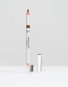 Карандаш для бровей LOréal Paris Super Liner Brow Artist-Коричневый Loreal