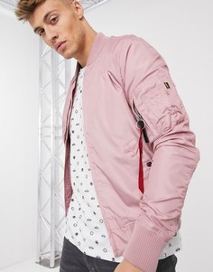 Нейлоновая куртка Alpha Industries MA-1-Серебряный