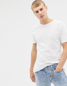 Базовая футболка с необработанными краями Brave Soul-Белый