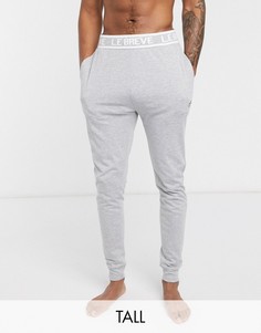 Джоггеры в стиле casual Le Breve Tall-Серый
