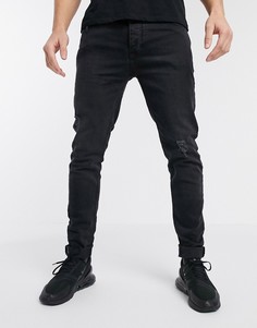 Черные джинсы скинни Bolongaro Trevor-Черный