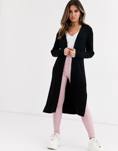 Кардиган макси ASOS DESIGN-Черный