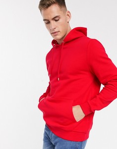 Красный худи ASOS DESIGN