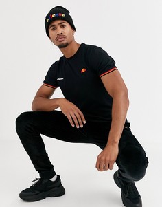 Черная футболка ellesse-Черный