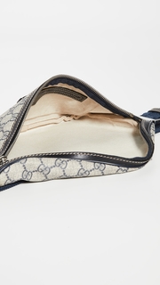 What Goes Around Comes Around Gucci Navy Waist Pouch