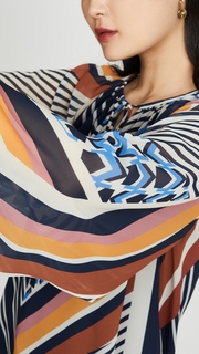 Ramy Brook Geo Printed Kayden Blouse