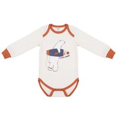 Боди детский Lucky child Умка молочное р.68-74