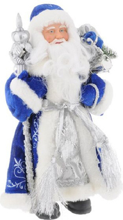 Новогодняя фигурка Феникс-Презент Дед Мороз в синем костюме