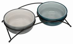 Миска для животных TRIXIE, керамические на подставке, 2 штуки, 0,25 л