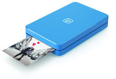 Портативный принтер LifePrint (2х3), с функцией мгновенной печати, синий